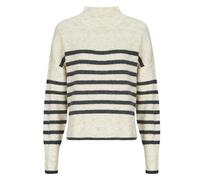 ONLY Pull-over 'ONLFridi' greige / gris foncé, Taille L