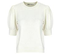 Pull femmes Only ONLRICA 2/4 PULLOVER KNT Beige EU XS
