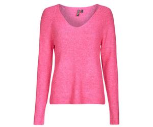 Pull femmes Pieces ELLEN V NECK Rose EU S
