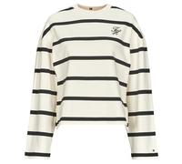 Pull femmes Tommy Hilfiger TH SCRIPT MDRN TERRY SWTSHRT Blanc EU XS