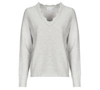 Pull femmes Vila VINIKOLINA V-NECK Beige EU M