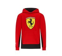 Pull Ferrari Scuderia Officiel Formule 1 Enfant Rouge (FR/ES, Âge, 11 Ans, 12 Ans, Taille Normale, Rouge)