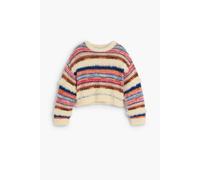 Pull fille Desigual Curiosity Blanc 11/12 ans