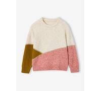 Pull fille manches longues olive 9A