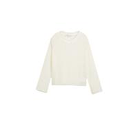 Pull fin en fil ruban femme Tom Tailor Denim Blanc 2XL