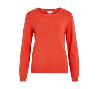 Pull fin en tricot extensible à manches longues col rond pour femme de la marque
