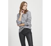 Pull fin en tricot extensible à manches longues col rond pour femme de la marque