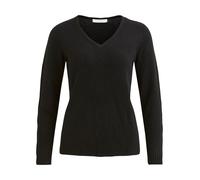 Pull fin en tricot pour femme V-Neck Basic Extensible VIRIL VILA