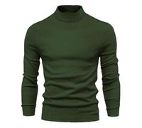 Pull fin épais et chaud à col moyen pour homme, EN8, M
