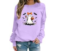 Pull Fin Femme, Haut Halloween Femme Automne Hiver 2026