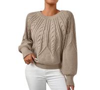 Pull Fin Femme Manche Longue Pull Tunique Hiver - Knit Sweater Chaud CôTe Col Roulé Couleur Unie DéContracté Coupe Slim Chic Et ÉLéGants Passe-Partout Doux Confortable