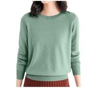 Pull Fin Femme Manche Longue sous Pull, Vetement Chaud Hiver Classique Simple DéContracté Confortable Et Doux à La Mode Et Polyvalent pour À La Maison Et à L'ExtéRieur