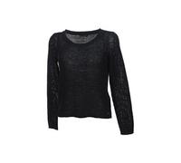 ONLY Pull Geena Femme Pull tricoté Noir M 65% polyacrylique, 35% Polyamide Regular/Coupe Standard