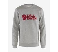 Pull Fjällräven Logo manche longue gris rouge - S