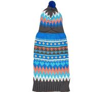 Pull for Chien avec éponge Anti-Boules de Poils, Chaud Animaux avec Bonnet, col roulé Chiens de Petite et Moyenne Taille, Pull Classique tricoté for Chat.(Bleu,M)