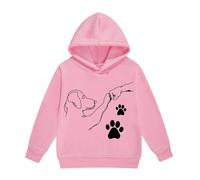 Pull GarçOn,Sweat Garcon 12 Ans,Sweat-Shirt à Capuche à Manches Longues pour Fille avec imprimé Dessin animé « Bump Poing » pour Une Tenue décontractée Automne-Hiver (4-5 Years)