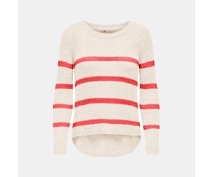 Pull Geena Imprimé Rayures En Maille Femme Only