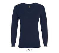 Pull Glory Femme French Marine - L - SOL'S - Col roulé - Bleu XS