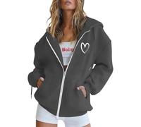 Pull Gris Foncé Femme Noir Zippé Top Pullover Sport Doré Plus Petite Mort Fourrure Olive Paillettes Volant Running Compression Batterie Message Bouffantes Oui