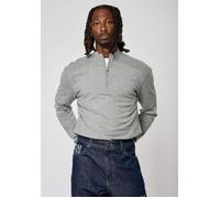 Pull gris Homme KAPORAL VADA - Coupe regular - Col montant zippé - Matière douce XXL