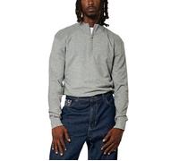 Pull gris Homme VADA - KAPORAL - Coupe regular - Col montant zippé - Matière douce S