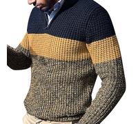 Pull Grosse Maille Homme Pulls V Rond Fin Moumoute Beau Epais Longue Cheminee Portage Dos du Pastel Bob Velours Musculation Design Halloween Année des