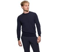 Guess, Homme, Pulls, Bleu, Taille: M Pull en Laine Bleue avec Détails Côtelés