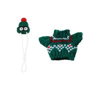 Pull hamster - Ensemble pull et chapeau tricotés pour petits animaux de compagnie - Lin en coton | Tenue à capuche confortable 10x5,5 cm, vêtements chauds et respirants pour hamsters, lapins et hériss