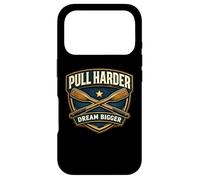 Pull Harder Dream Bigger Rowing Crew Slogan de l'équipe d'aviron Coque pour iPhone 17 Pro