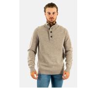 Pull hiver Barbour MKN0585 ST51 Stone - Homme - Beige - Col montant L