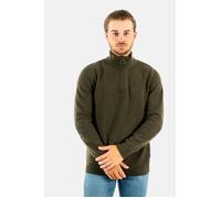 Pull hiver Barbour MKN0837 OL91 Olive Marl - Homme M