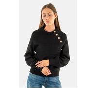 Pull hiver ONLY Emma noir - Col roulé - Femme L