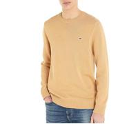 Pull hiver Tommy Jeans DM0DM11856 AB0 Tawny Sand - Homme - Col montant - Beige XL