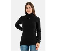 Pull hiver Tommy Jeans Essential Turtle BDS - Noir - Femme - Col roulé S