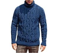Pull Homme Col Roulé Pull Hiver Chaud Laine, Pullover Coupe Slim Pulls en Maille Fine sous-Vêtements À Col Roulé en Coton Décontracté Sweater De Base pour Men Quotidien Automne