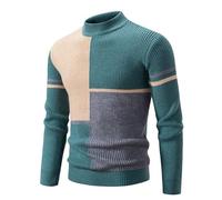 Pull Homme De Travail, Sweater Homme Hiver, Cardigan Automne Et Hiver À Col Rond Simple Classique Chaude Lâche Sweat Pull Épaisse Manches Longues Slim Fit Chandail Loisirs Et Mode Décontracté