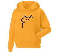 Pull Homme Hiver Sweat-Shirt DéContracté en Velours à Capuche Style Hip-Hop avec Impression Design Pull Ample Confortable pour Hommes Et Femmes