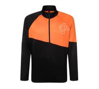Pull Homme Rock Experience Urus Man Fleece Slim Demi Zip 02073 C924 Orange