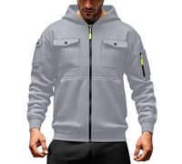 Pull Homme Sweat-Shirt à Capuche Homme Design Classique Et Moderne Poche Kangourou Confortable Cardigan LéGer Tenue DéContractéE Quotidienne