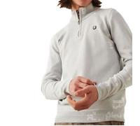 Pull Homme Teddy Smith Marty 2 - Blanc - Col 1/4 Zip - Col Montant S