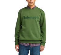 Sweat-shirt hommes Timberland Embroidery Tonal Crew Neck Vert EU S