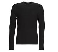 Pull hommes Only & Sons ONSPANTER REG 12 STRUC CREW KNIT NOOS Noir EU XXL