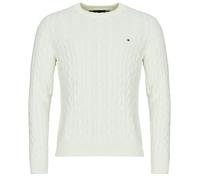 Pull hommes Tommy Hilfiger CLASSIC COTTON CABLE CREW NECK Beige EU M