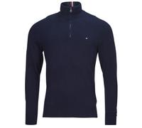 Tommy Hilfiger Pima Org Ctn Mock Half Zip Sweater Bleu S Homme