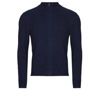Pull hommes Tommy Hilfiger PIMA ORG CTN CASHMERE ZIP THRU Bleu EU M