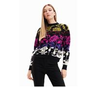 DESIGUAL MAGLIA DONNA NERO
