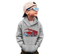 Pull jaune pour enfants avec col rond, t-shirt à camion, dinosaure, manches longues, pulls, hauts, t-shirts Jack Hoodie S, gris, 8-9 ans