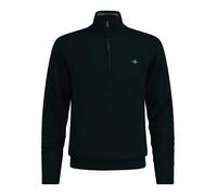 GANT Pull demi-zip en laine d'agneau Vert tartan L Homme