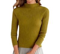 Pull Laine Femme, Pull FéMinin Chaud Et Doux en Tricot à Col Haut pour Un Confort Quotidien en Hiver