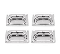 Pull Lift, Joli Décor Flush Ring Pull 4Pcs pour Navire